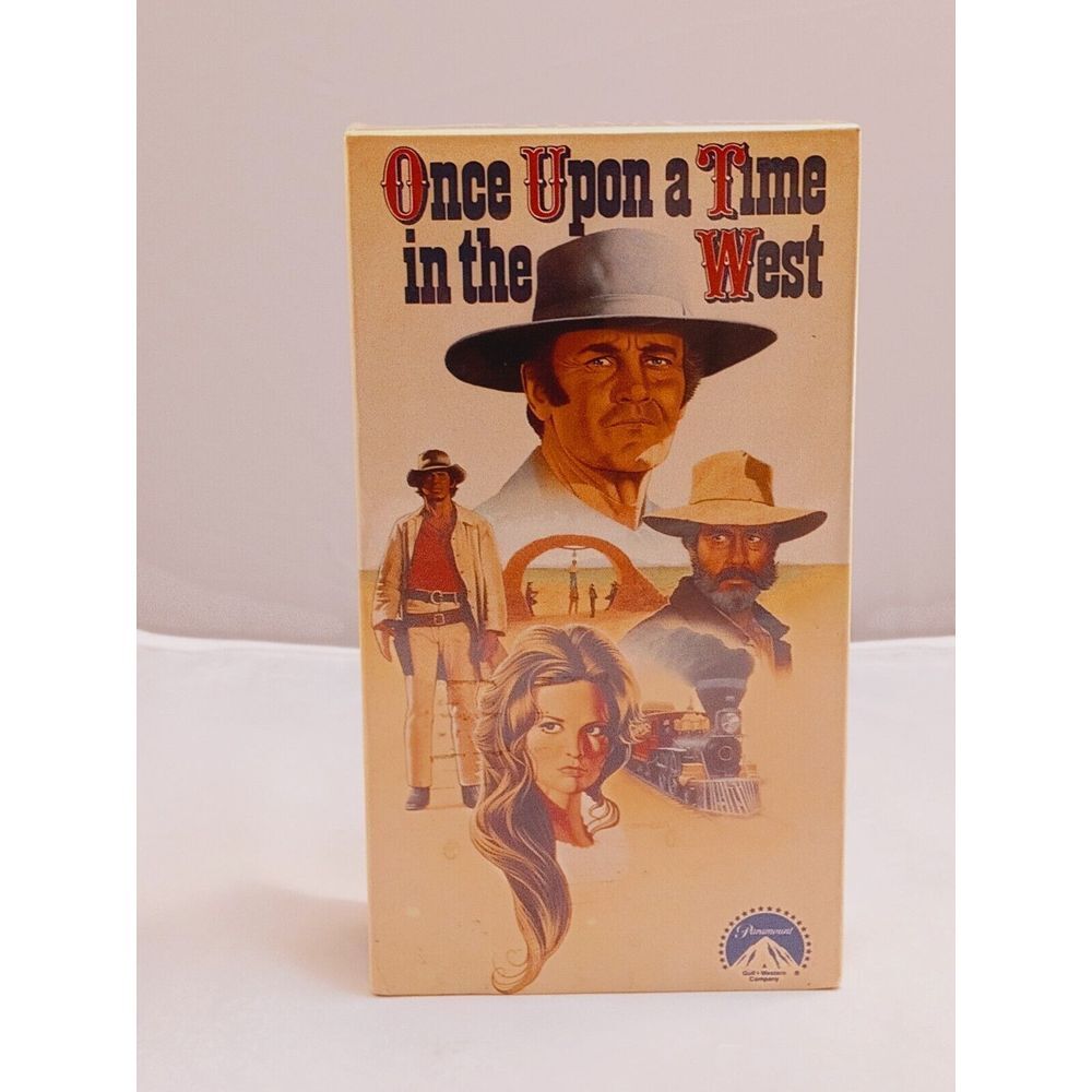 Once Upon a Time in the West (VHS, 1988, 2-Tape Set) Henry Fonda NEW SEALED